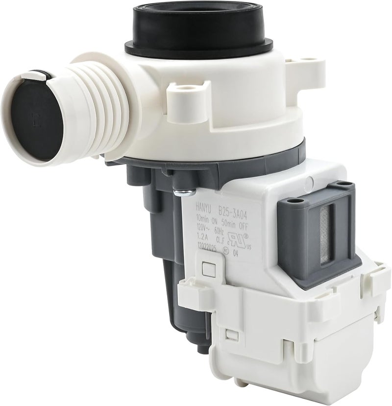 Modoo W11399437 W11259498 Washer Drain Pump (OEM) Compatible with Whirlpool WTW5000DW3 WTW5010LW0 WTW5105HW1 WTW5057LW0, PS12731241 Pump Compatible with Maytag MVW4505MW1 MVW5430MW0 MVWC565FW3 MVW6200KW1 - Image 1
